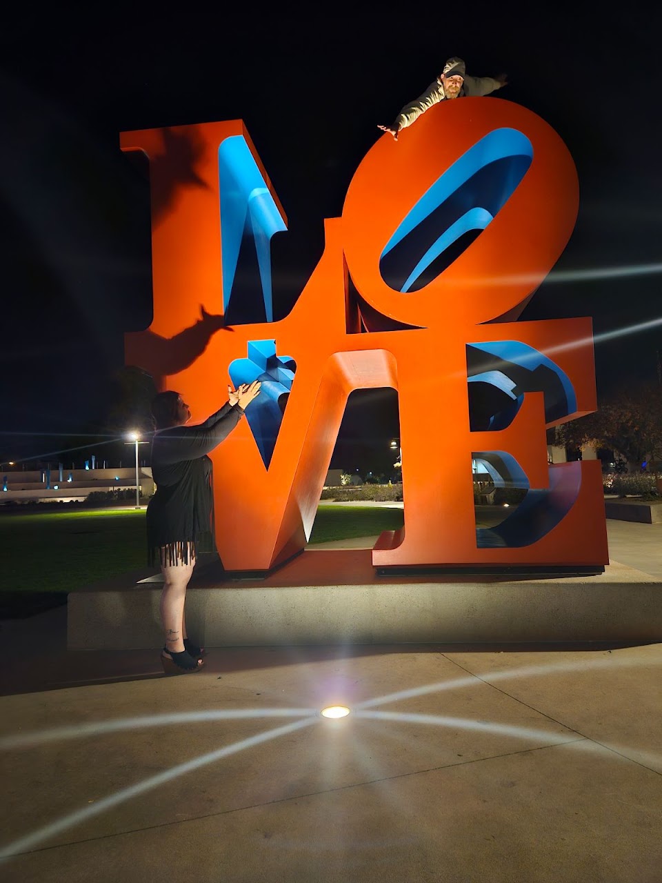 Robert Indiana's "Love" (sculpture)