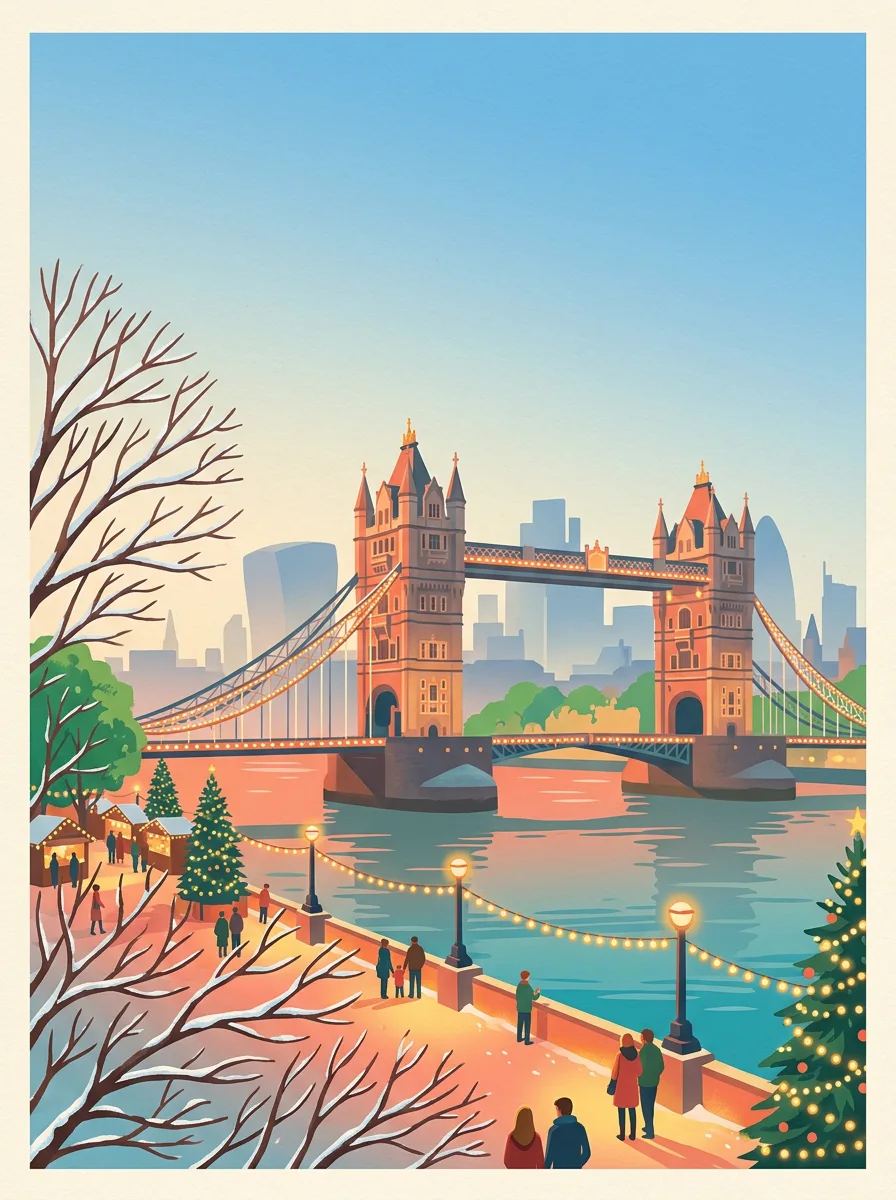 Poster: Christmas in London
