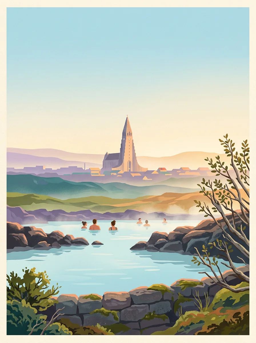 Poster: Iceland in 7 days