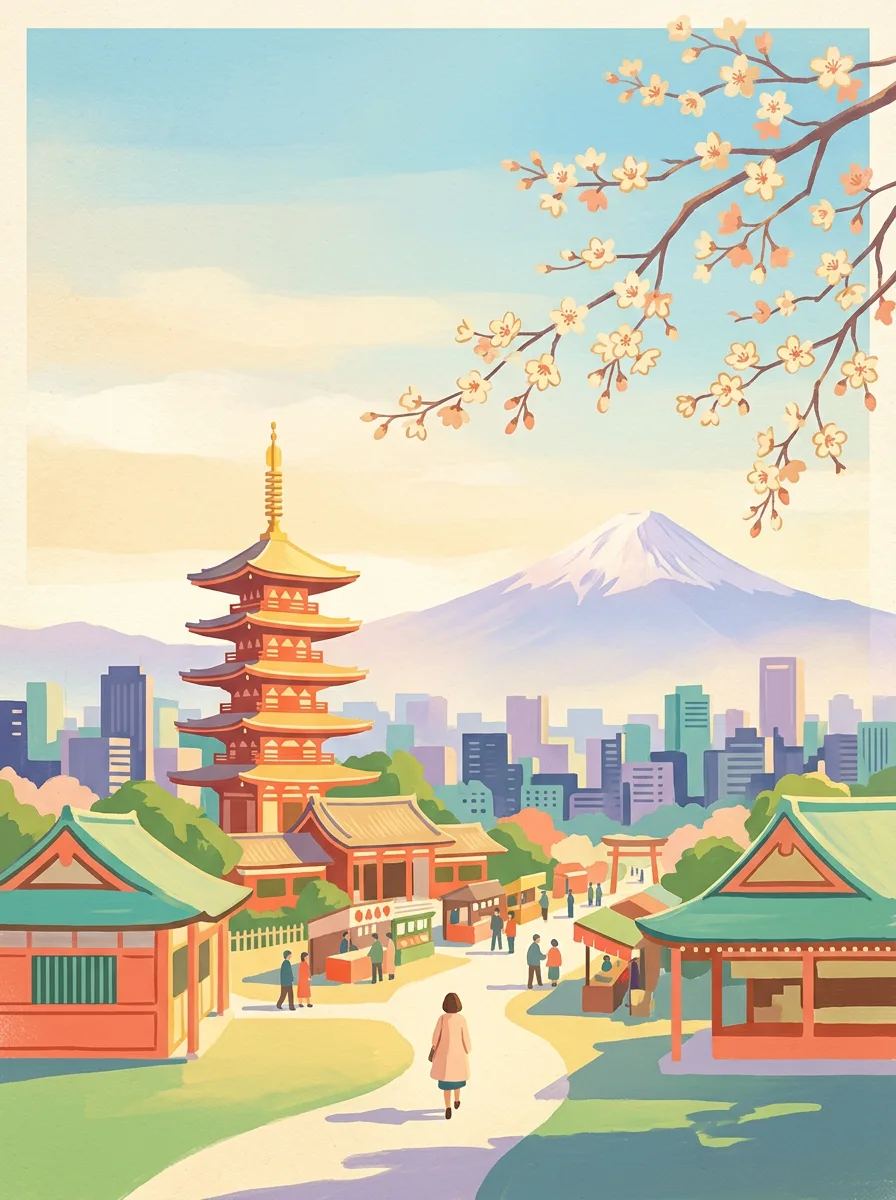 Poster: Japan in 10 days