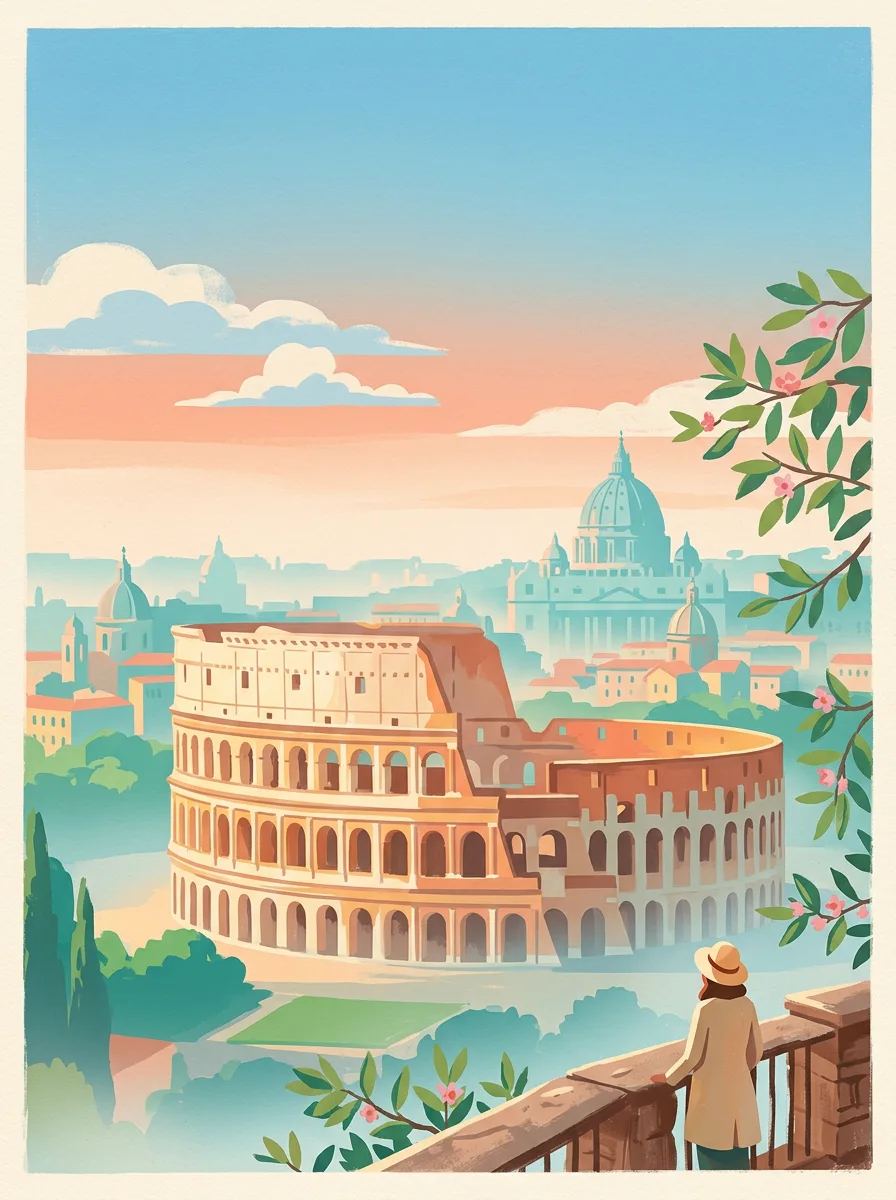 Poster: Rome in 3 days