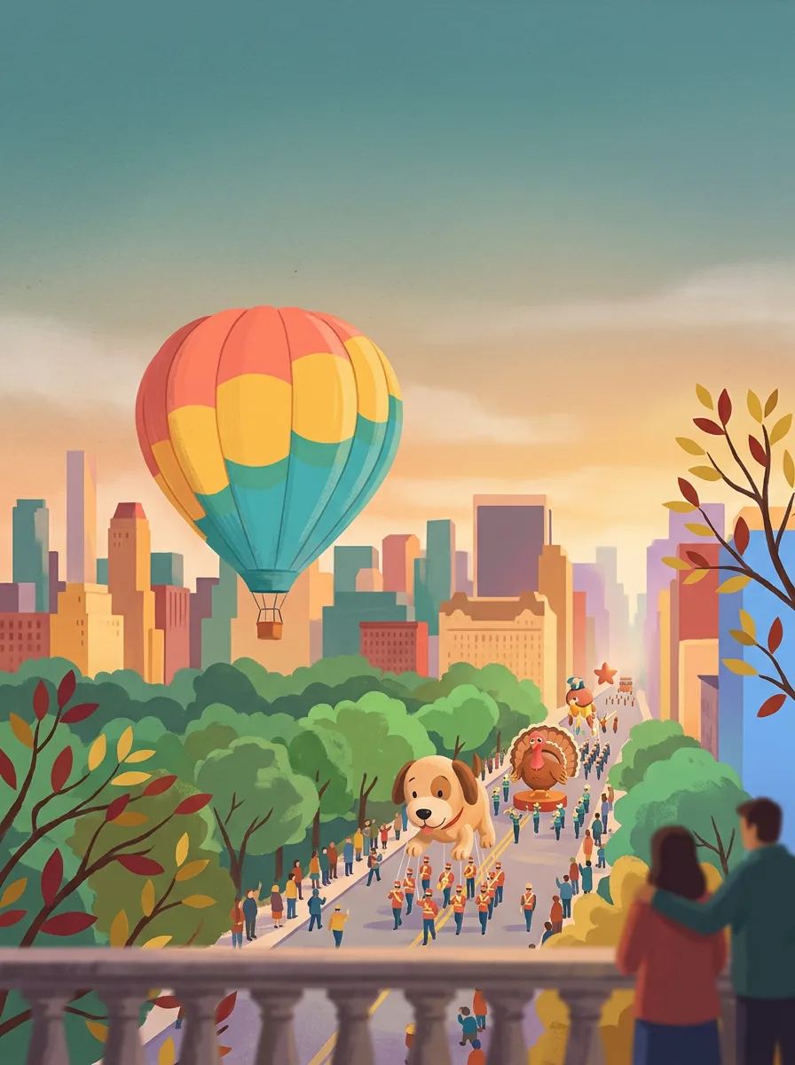 Poster: Thanksgiving in New York